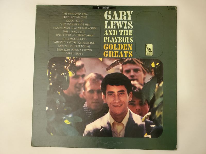 Gary Lewis and The Playboys Golden Greats vinyl record
